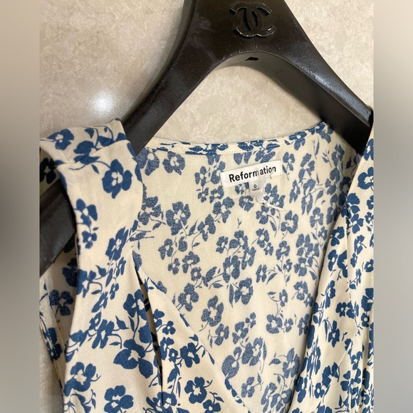 Reformation Rilynn Sleeveless Button Up Dress In Milanesa Size 0 - Picture 10 of 13